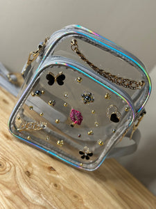 Clear Mini Charm Bag