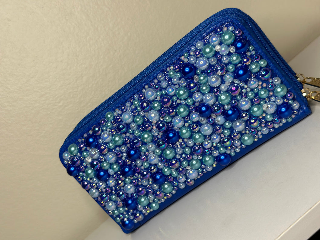 Glitzy Zipper Wallet