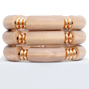 Tube Stretch Bangle Set