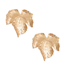 Load image into Gallery viewer, Gold Leaf Earrings

